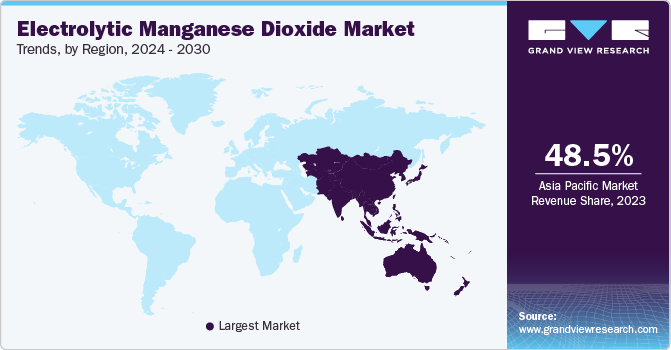 Electrolytic Manganese Dioxide Market Trends, by Region, 2024 - 2030 Electrolytic Manganese Dioxide Market Trends, by Region, 2024 - 2030