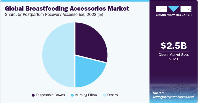 Global Breastfeeding Accessories Market share and size, 2023