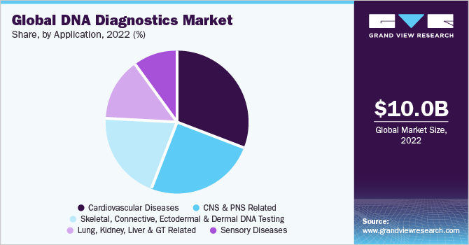 Global DNA Diagnostics Market share and size, 2022