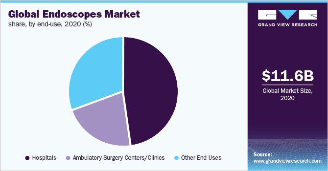 Global Endoscopes Market share and size, 2022