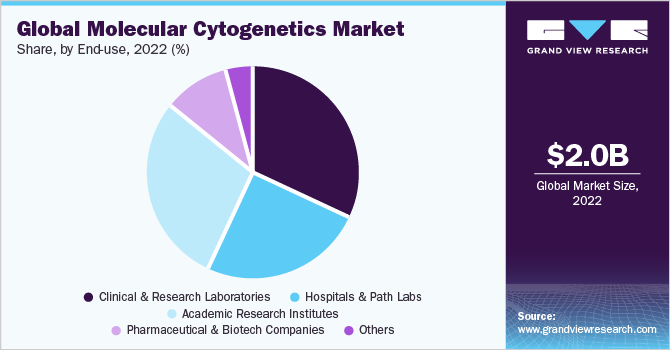 Global molecular cytogenetics Market share and size, 2022
