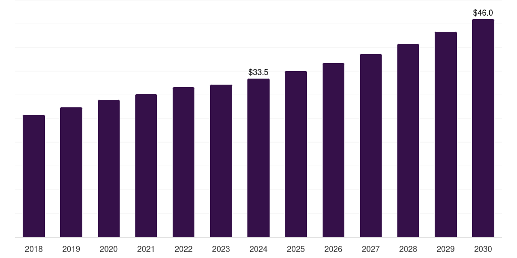 Other Services - Healthcare Consulting Services Market, 2018-2030 (US$M)