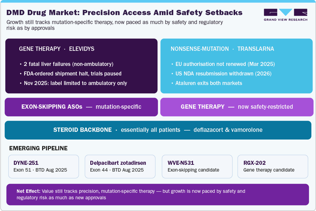 DMD Drug Market: recision Access Amid Safely Setbacks
