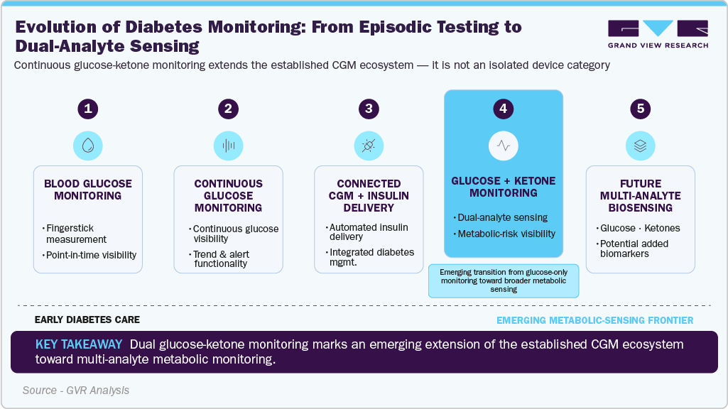 Evolution of Diabetes Monitoring: From Episodic Testing to Dual-Analyte Sensing