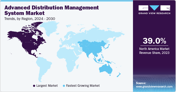 Advanced Distribution Management System Market Trends by Region, 2024 - 2030