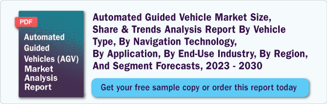 Request Free Sample of AGV Market Intelligence Report, compiled by Grand View Research
