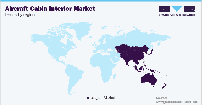 Aircraft Cabin Interior Market Trends by Region