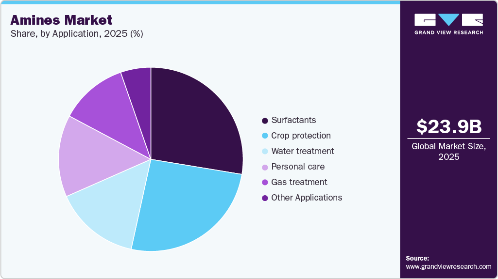Amines Market Share