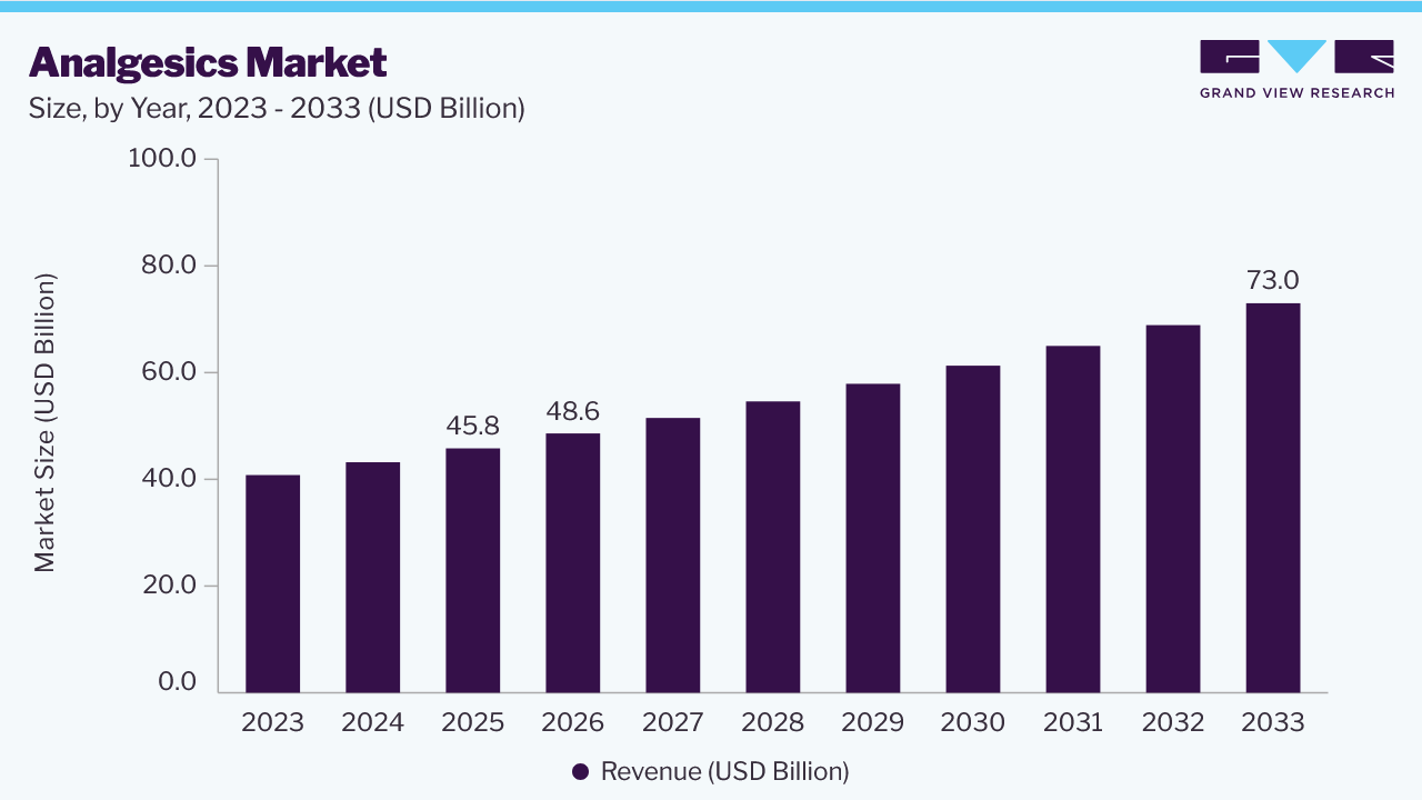 Analgesics market size and growth forecast (2023-2033) Analgesics market size and growth forecast (2023-2033)