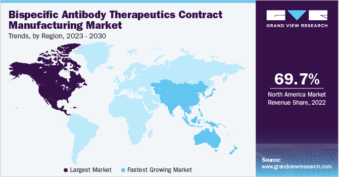 bispecific antibody therapeutics contract manufacturing Market Trends, by Region, 2023 - 2030