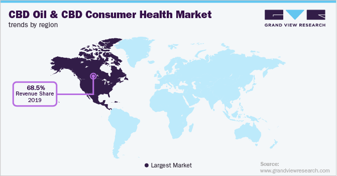CBD Oil & CBD Consumer Health Market Trends by Region