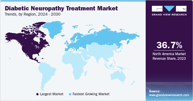 Diabetic Neuropathy Treatment Market Trends, by Region, 2024 - 2030