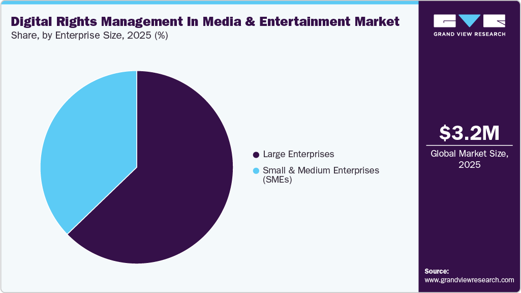 Digital Rights Management In Media & Entertainment Market Share