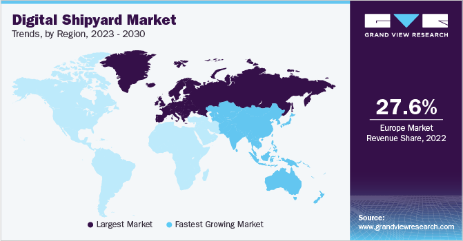 digital shipyard Market Trends, by Region, 2023 - 2030