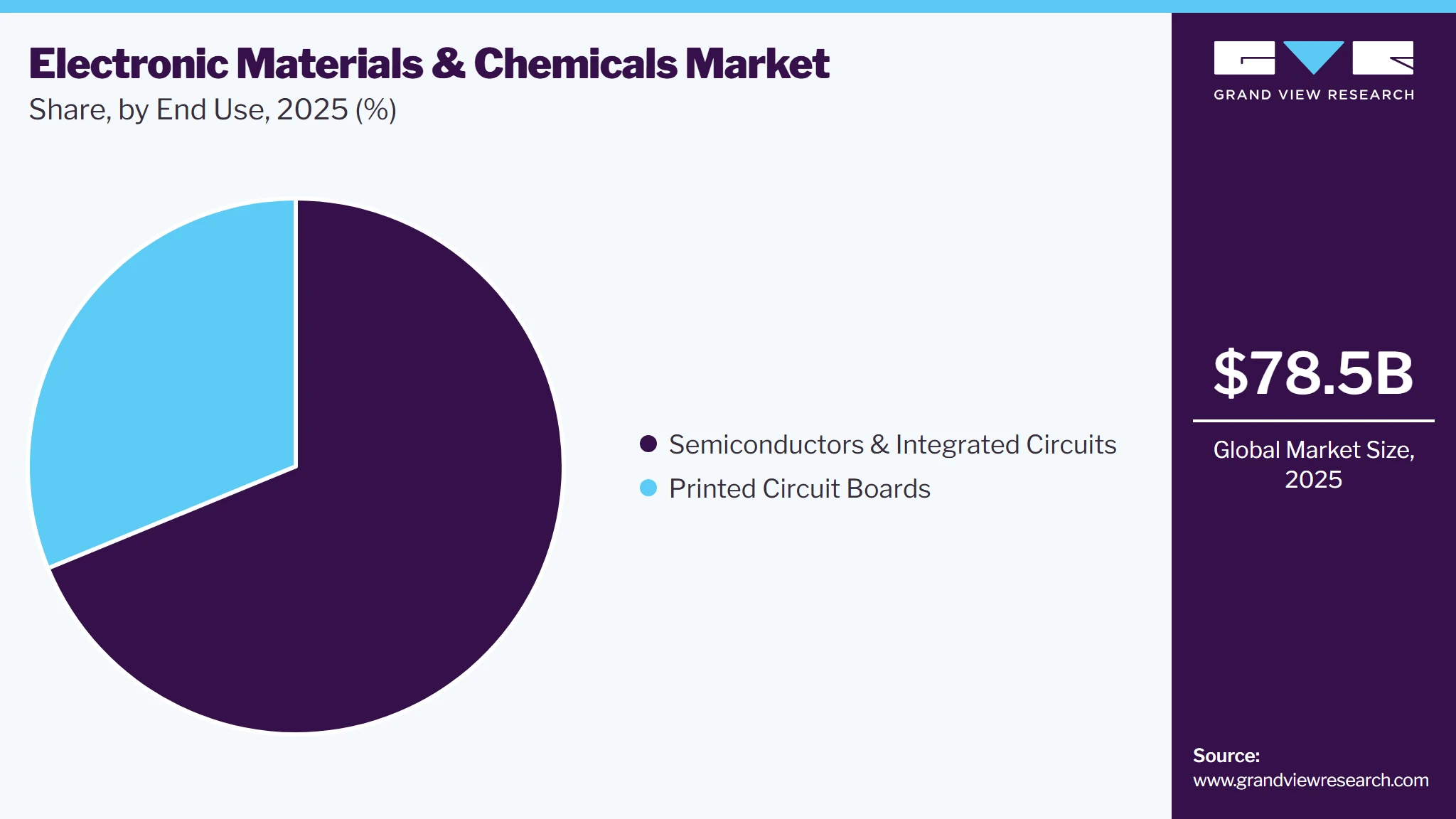 Electronic Materials And Chemicals Market Share