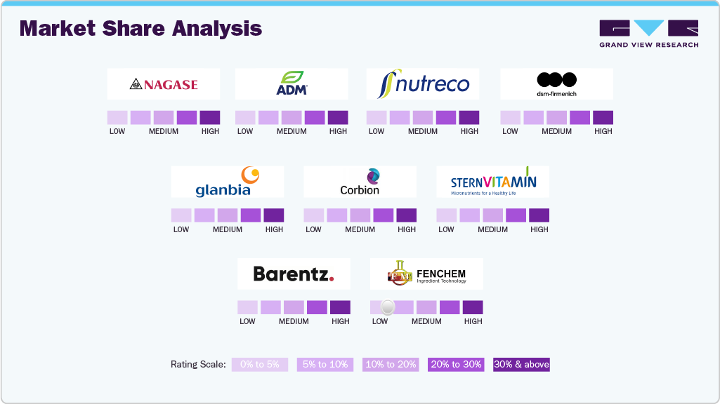Europe Vitamin And Mineral Premixes Market Share Analysis