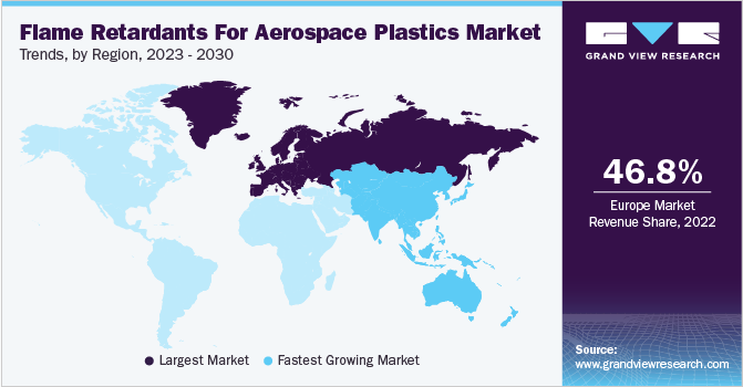 Flame Retardants For Aerospace Plastics Market Trends by Region, 2023 - 2030