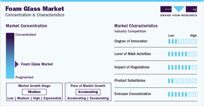 Foam Glass Popsicles Market Concentration & Characteristics