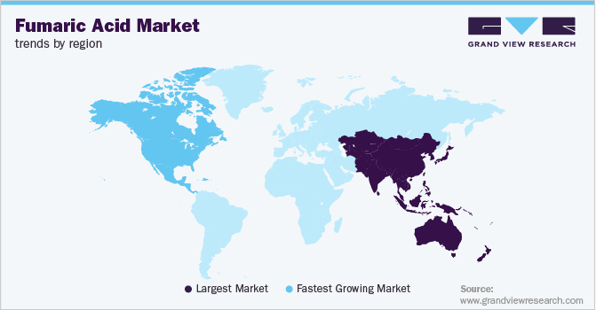 Fumaric Acid Market Trends by Region