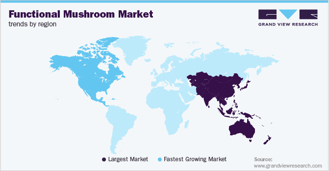 Functional Mushroom Market Trends by Region