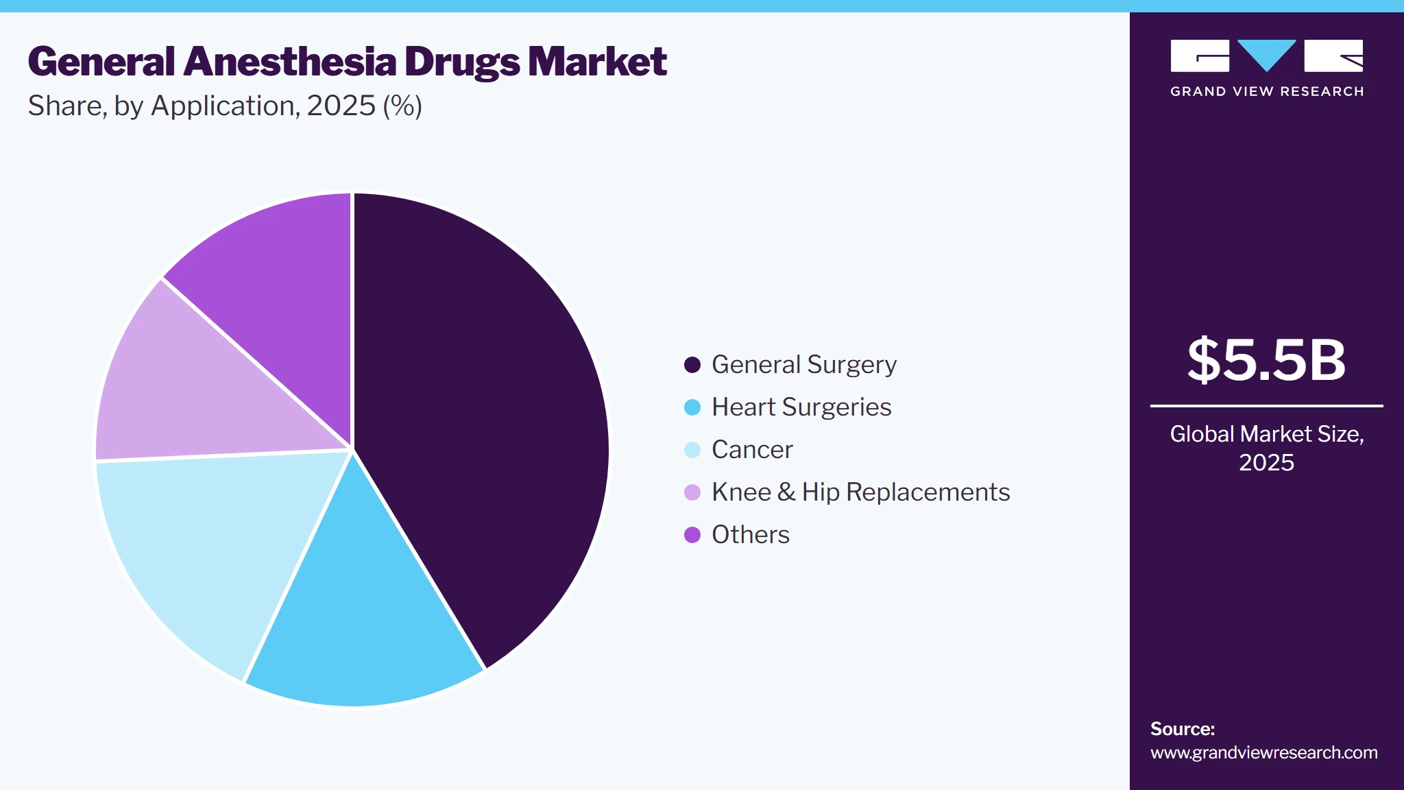 General Anesthesia Drugs Market Share
