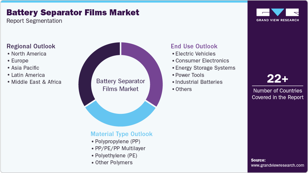 Global Battery Separator Films Market Report Segmentation Global Battery Separator Films Market Report Segmentation