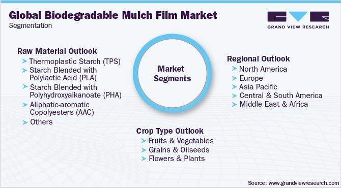 Global Biodegradable Mulch Film Market Segmentation