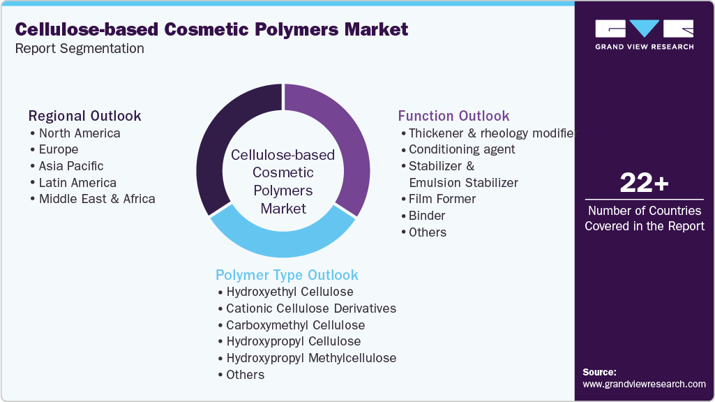 Global Cellulose-based Cosmetic Polymers Market Report Segmentation Global Cellulose-based Cosmetic Polymers Market Report Segmentation