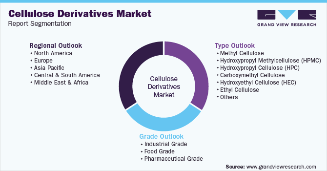 Global Cellulose Derivatives  Market Report Segmentation