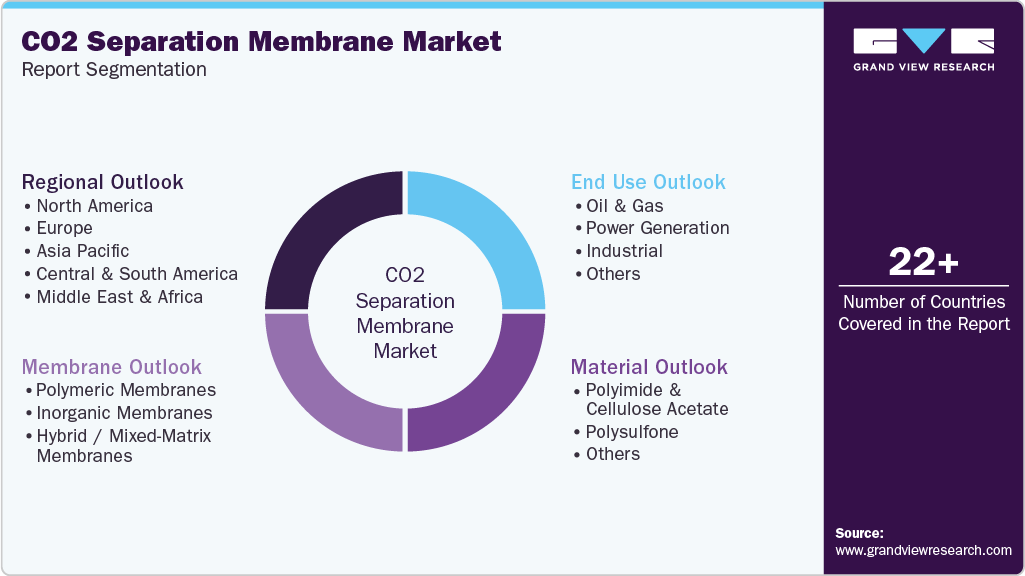 Global CO2 Separation Membrane Market Report Segmentation