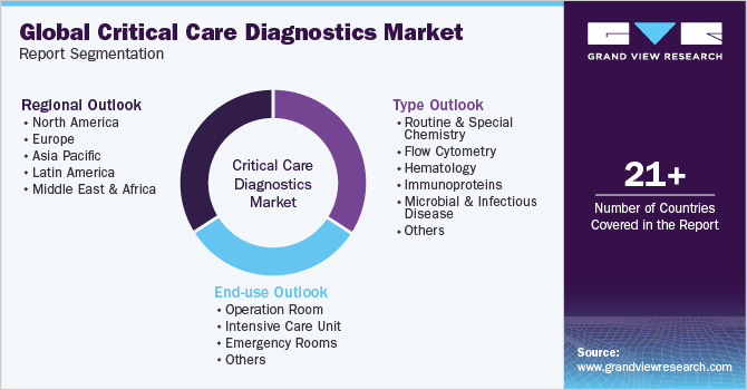 Global critical care diagnostics Market Report Segmentation