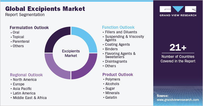 Global Excipients Market Report Segmentation