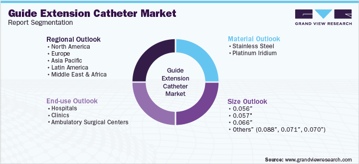 Global Guide Extension Catheter Market Segmentation