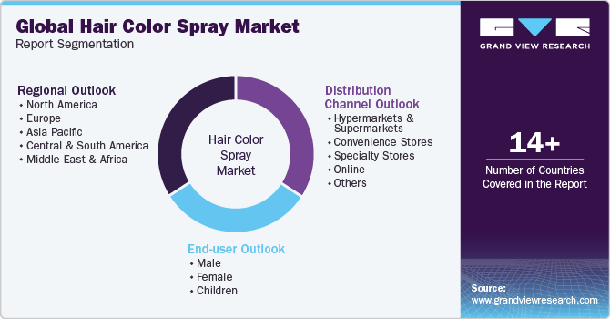 Global Hair Color Spray Market Report Segmentation