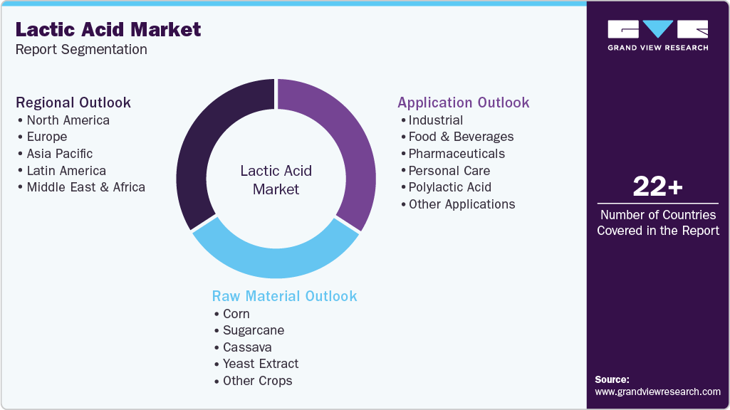Global Lactic Acid Market Report Segmentation