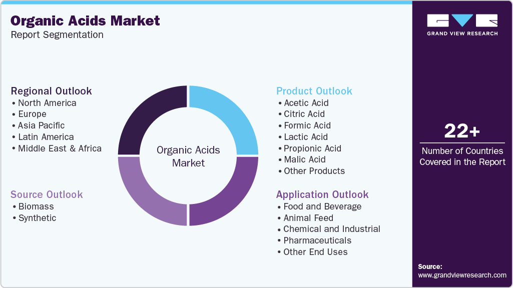 Global Organic Acids Market Report Segmentation