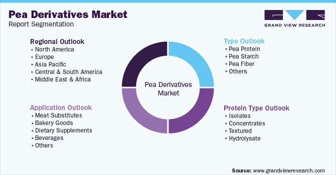 Global Pea Derivatives Market Report Segmentation