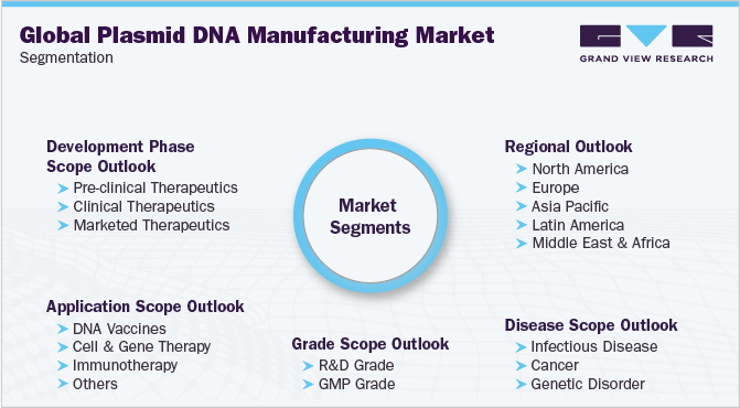 Global Plasmid DNA Manufacturing Market Segmentation