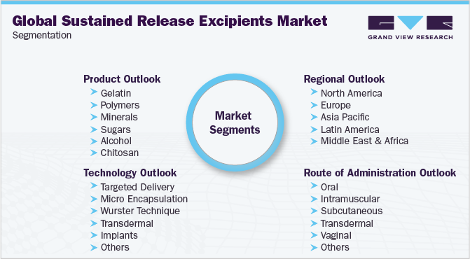 Global Sustained Release Excipients Market Segmentation