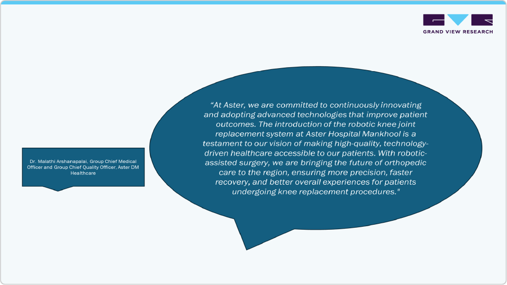 Hospital&rsquo;s First Robotic Orthopedic Surgery Facility