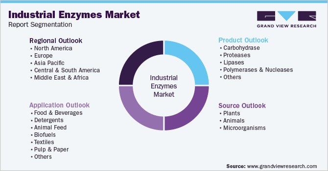 Global Industrial Enzymes Market Segmentation