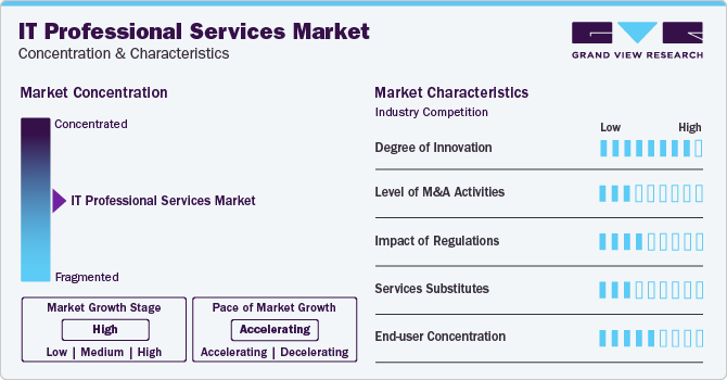 IT Professional Services Market Concentration & Characteristics