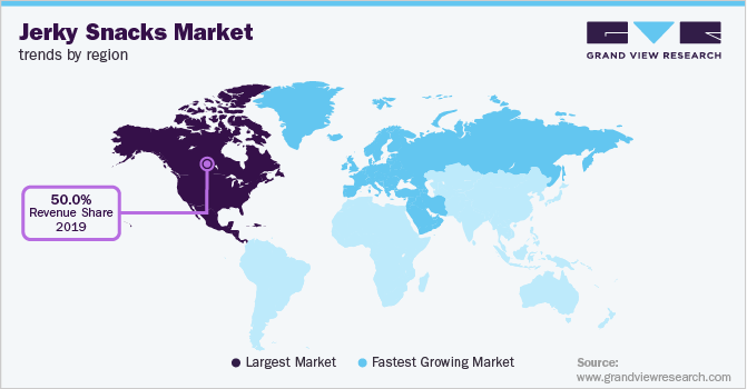 Jerky Snacks Market Trends by Region