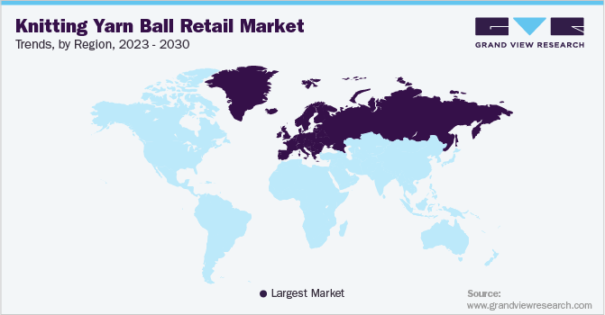 Knitting Yarn Ball Retail Market Trends, by Region, 2023 - 2030