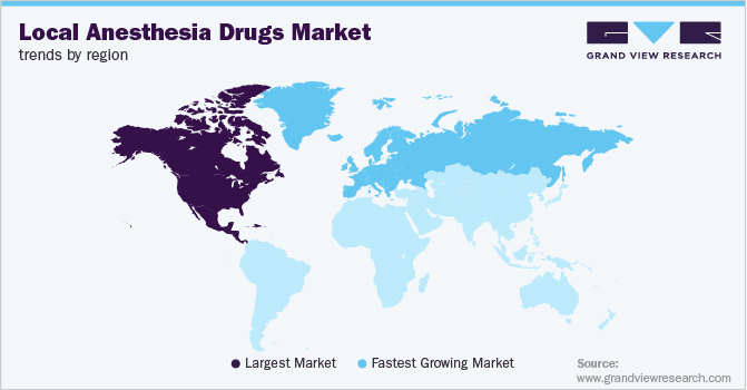 Local Anesthesia Drugs Market Trends by Region