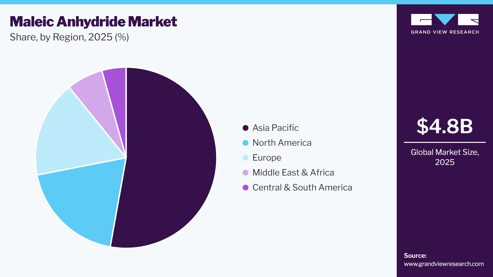 Maleic Anhydride Market Share