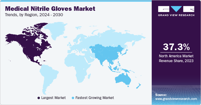 Medical Nitrile Gloves Market Trends, by Region, 2024 - 2030 Medical Nitrile Gloves Market Trends, by Region, 2024 - 2030