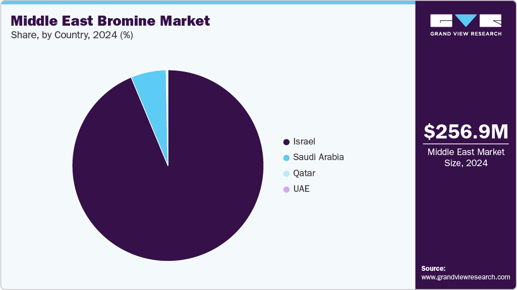 Middle East Bromine Market Share