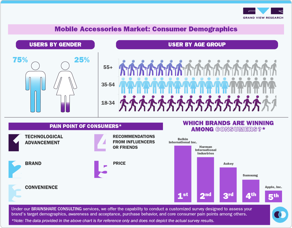 Mobile Accessories Market: Consumer Demographics