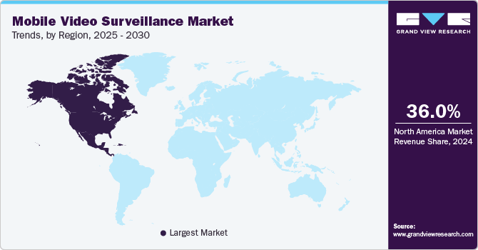 Mobile Video Surveillance Market Trends, by Region, 2025 - 2030 Mobile Video Surveillance Market Trends, by Region, 2025 - 2030